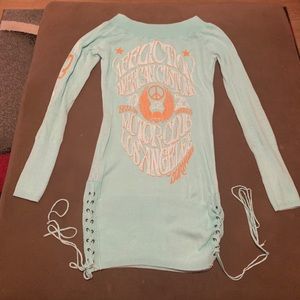 Affliction sweater dress